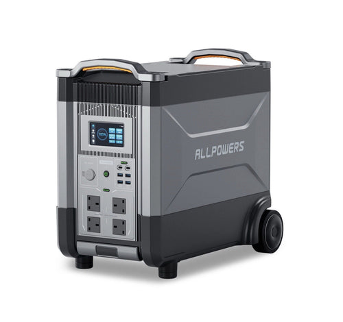 ALLPOWERS R4000 3456Wh Portable Power Station 230V 6000W Max Solar Generator RV