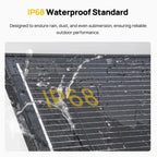 AFERIY AF-SG120 120W Monocrystalline Glass Solar Panel