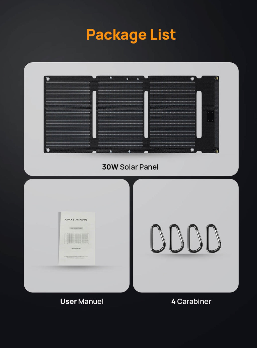 AFERIY AF-SL30 30W Portable Solar Panel