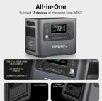 AFERIY P210 2400W 2048Wh Portable Power Station