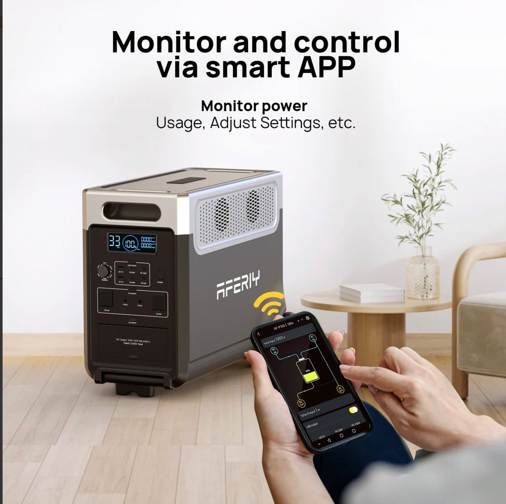 AFERIY P310 3600W 3840Wh Expandable Portable Power Station