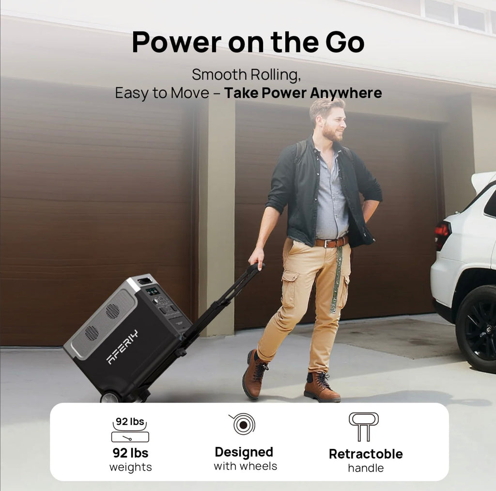 AFERIY P310 3600W 3840Wh Expandable Portable Power Station