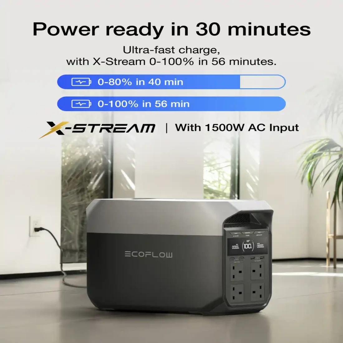 EcoFlow DELTA 3 Portable Power Station