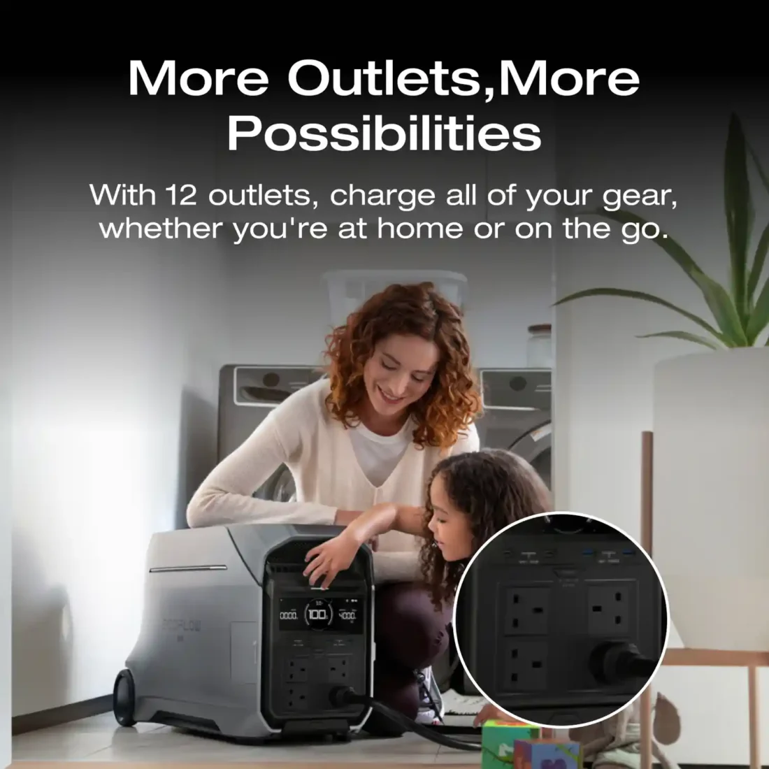 EcoFlow DELTA 3 Portable Power Station