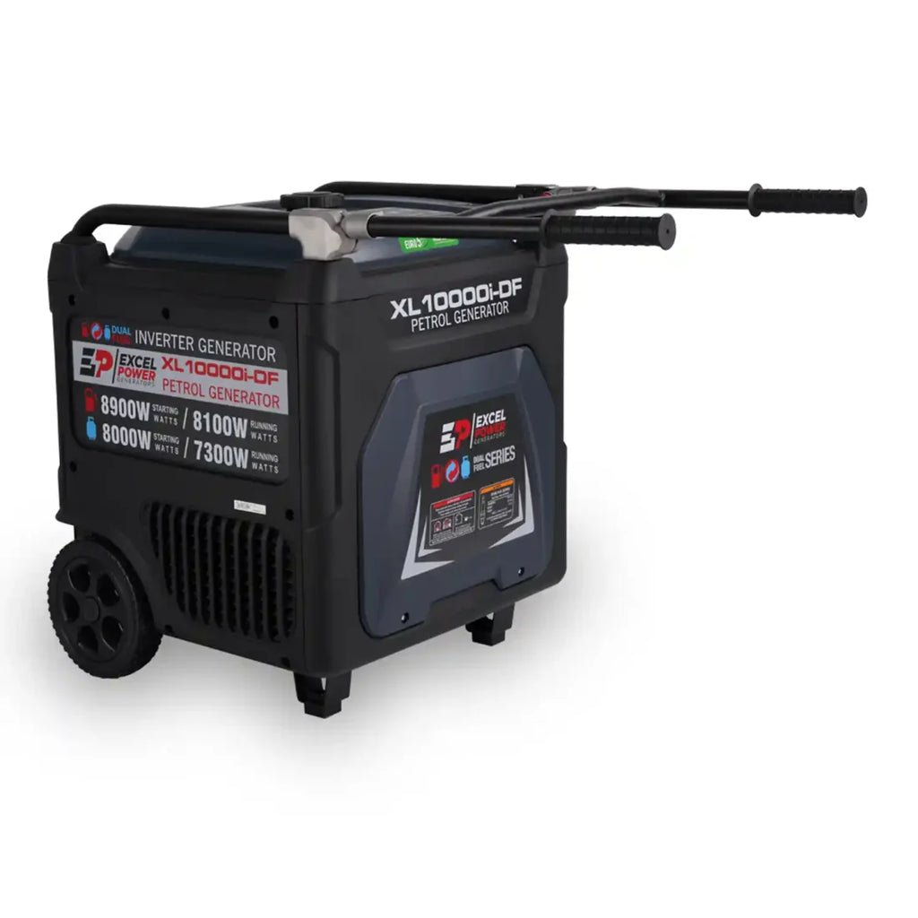 Excel Power XL10000i-DF 8.9kW Dual-Fuel Inverter Generator
