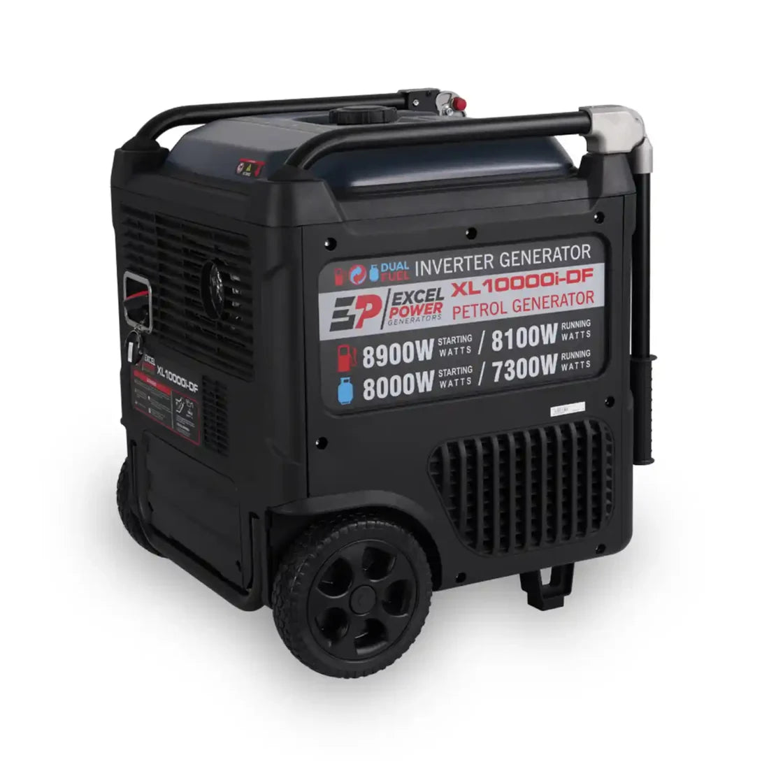 Excel Power XL10000i-DF 8.9kW Dual-Fuel Inverter Generator