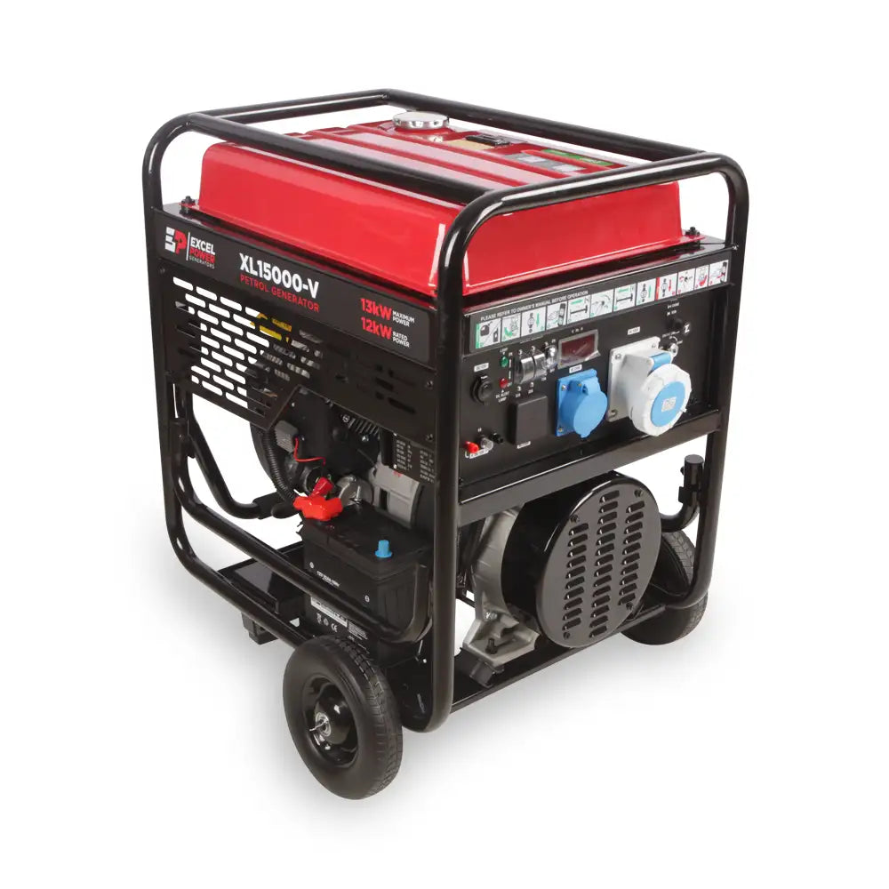Excel Power XL11000V 8KW Open Framed Petrol Generator