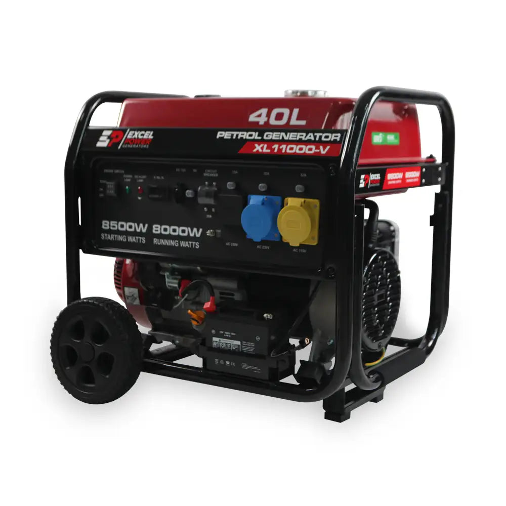 Excel Power XL11000V 8KW Open Framed Petrol Generator
