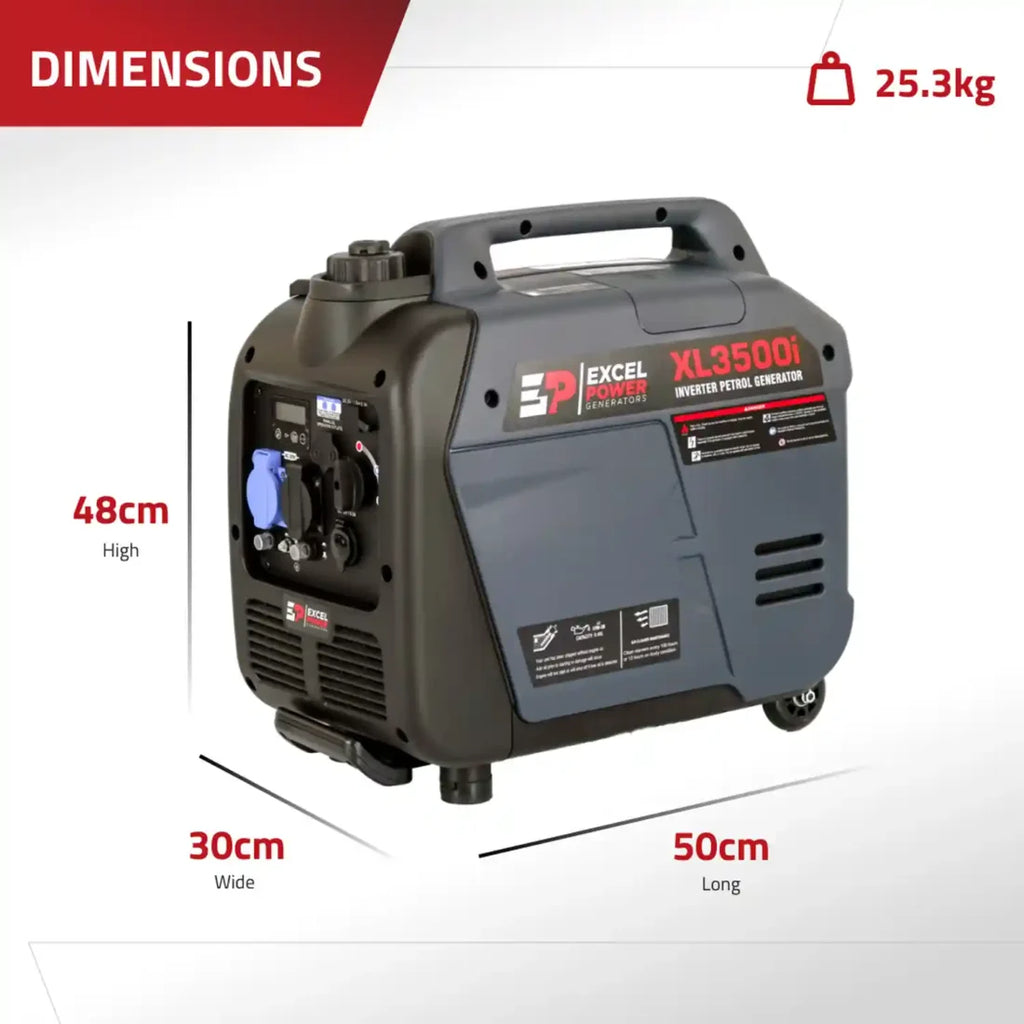 Excel Power XL3500i 3.2KW Inverter Generator