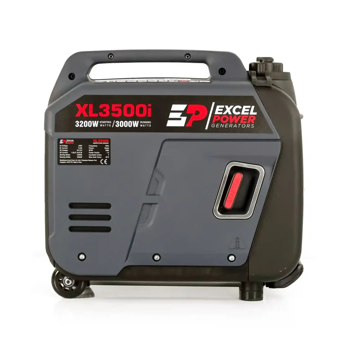 Excel Power XL3500i 3.2KW Inverter Generator