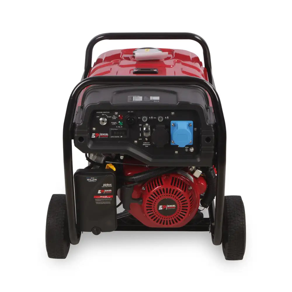 Excel Power XL4000DFV 3.5kW Open Framed LPG Dual-Fuel Generator