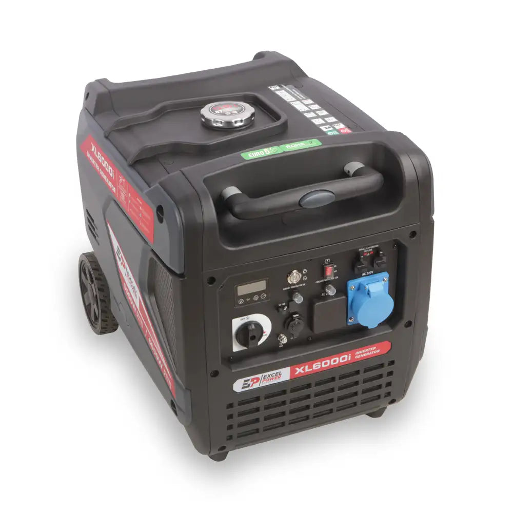 Excel Power XL6000i 6kW Petrol Inverter Generator