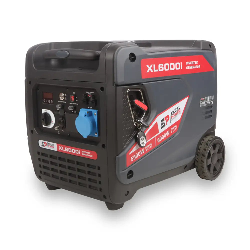 Excel Power XL6000i 6kW Petrol Inverter Generator