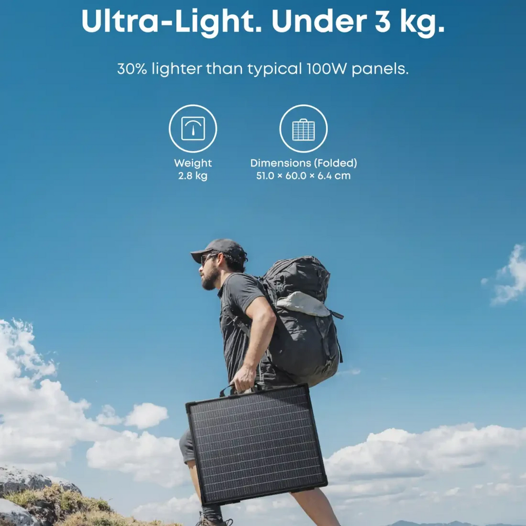 Anker SOLIX PS100 Bifacial Portable Solar Panel