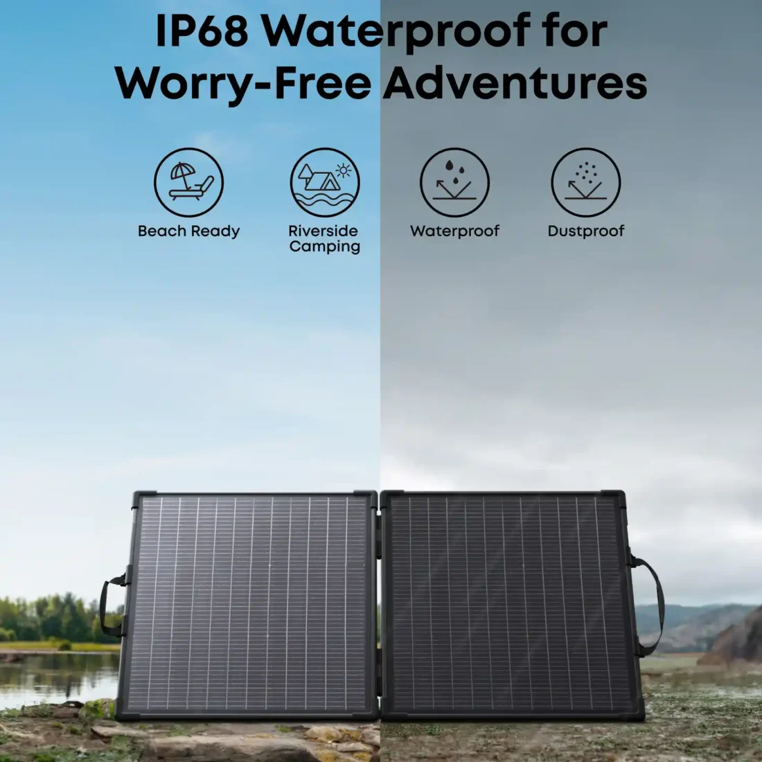 Anker SOLIX PS100 Bifacial Portable Solar Panel