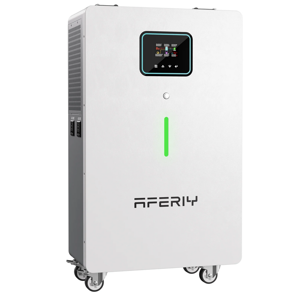 AFERIY PH062 All-In-One Home Energy Storage | 6200W 5120Wh | 6500W Solar Input | 120A MPPT