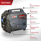 Power XL3500i-DF 3.2KW Dual-Fuel Suitcase Generator