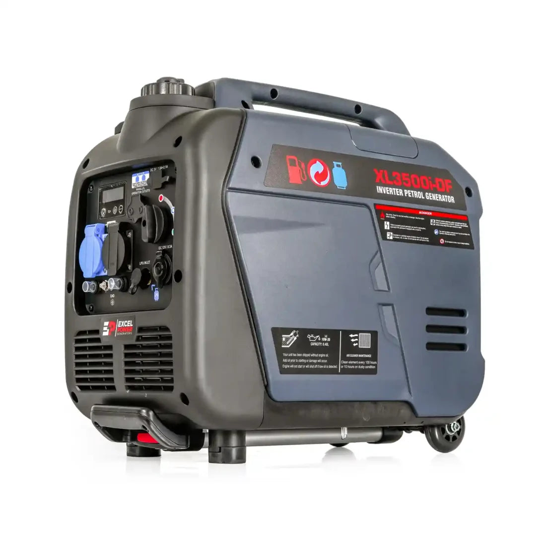 Power XL3500i-DF 3.2KW Dual-Fuel Suitcase Generator